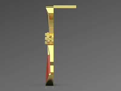 luxury jewelry earring je0100 3D print model