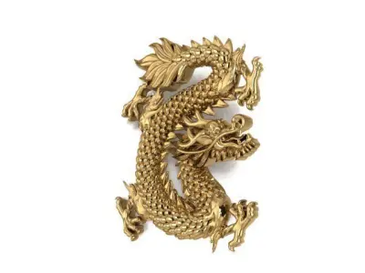 dragon china asia  3D print model