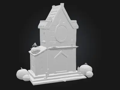Haunted House Delight  3D model