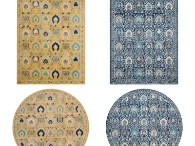 Rugs No 66 Low-poly 3D model