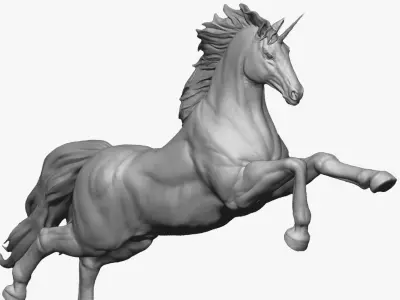 Unicorn - Figurine 3D model