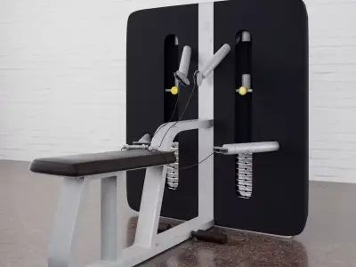 Gym equipment 11 am169 3D model