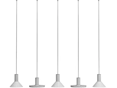 Nowodvorski Suspended lamp HERMANOS V 3D model