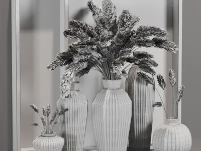 decorative set01 3D model