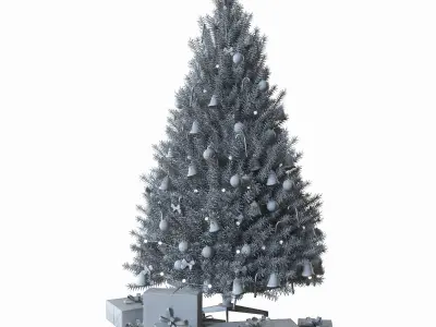  Christmas tree 3D model 3D model