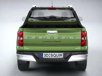 Peugeot Landtrek Long 2025 3D model