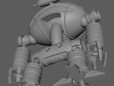 Robot Rock Free 3D model