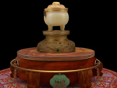 Chinese treasure bowel  3D model