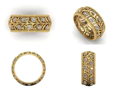 Ring shp1 3D print model