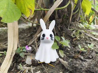 Halloween Special - Boo Bunny 3D print model
