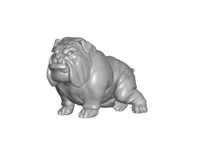 Bulldog 3D model
