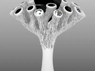 The Ring Coral 3D print model