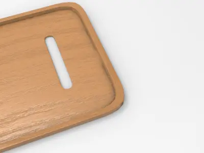 Zua Tray Low-poly 3D model