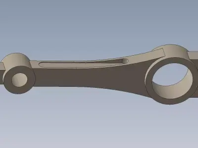 4 Cylinder Engine assembly  3D model