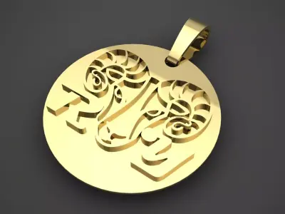 Gooch pendant Free 3D print model