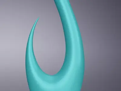 Modern Wave Vase 3D print model