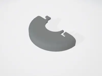 cover for free floating stairs Free 3D print model