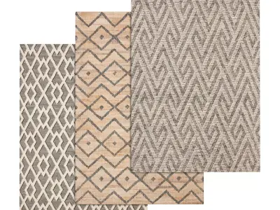 Rug Set 210 3D model