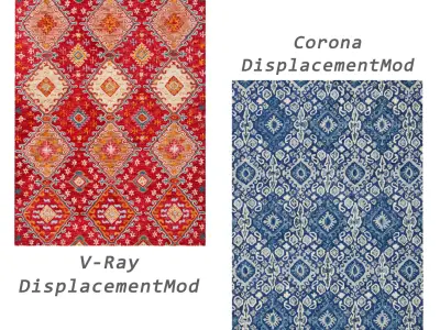 Rugs No 215 Low-poly 3D model