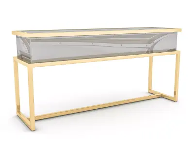 dressuar classical 3D model Low-poly 3D model