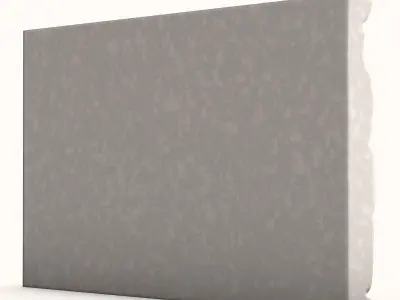 Primitive Rock Wall Terrain Asset 3D model