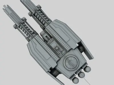 Ion turret class sb1 3D model