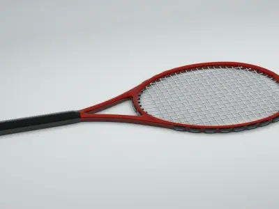 TENNIS RACQUET 3D MODEL 3D model