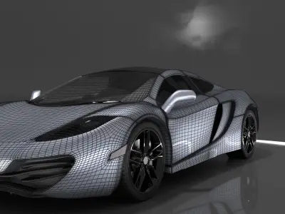 Mc laren mp4-12c 3D model