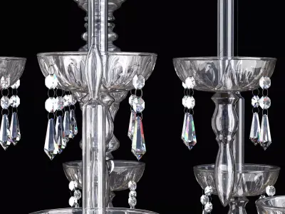 Light4 Limelight chandelier 3D model