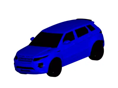 Land Rover Evoque  3D model