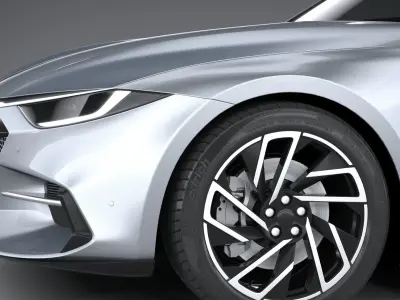 Generic Sedan v1 2022 3D model