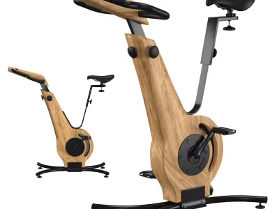NOHrD Luxury Indoor Exercise Bike 3D model