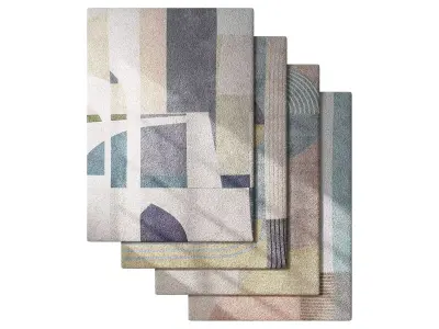 Carpet set 37 3D model