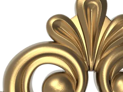  decorative pattern ready for 3D printing 3D model 298