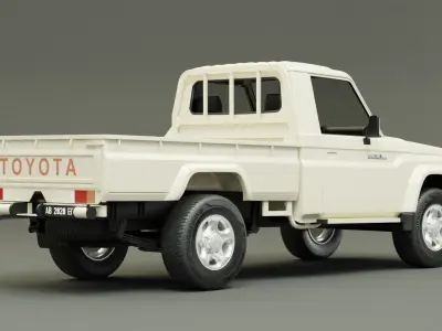 LAND CRUISER PICKUP - Beige Mica Metallic 3D model
