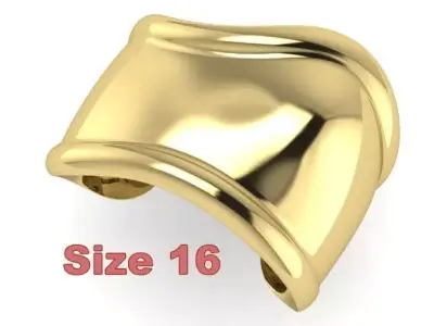 Bone Bracelet Size 16 3D print model