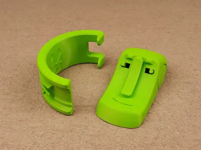 Adjustable phone stand 2 3D print model