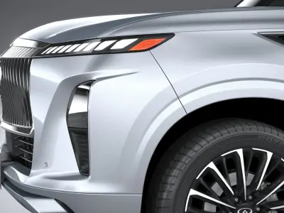 Infiniti QX80 2025 3D model