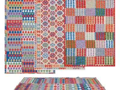 Rugs No 136 Low-poly 3D model