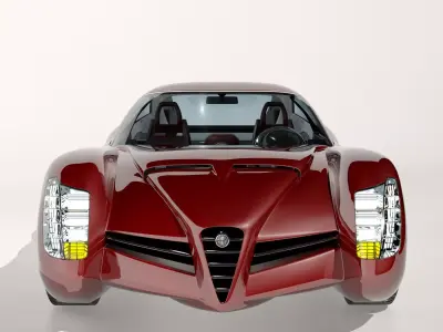  Alfa Romeo 1900 SS  Concept 3D model