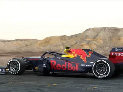 F1 Red Bull RB16  2020 3D model
