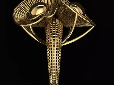 Turkish  Ring 3D print model