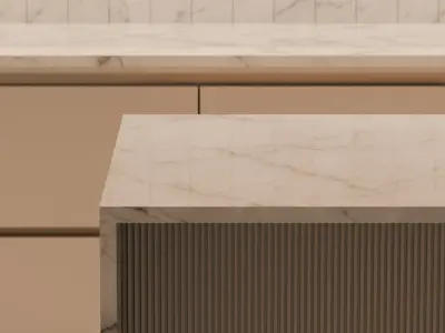 Contemporary Kitchen 3D model