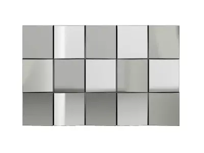 Modern Style Mirror 3D model