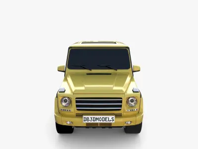 Generic Luxury SUV 3D model
