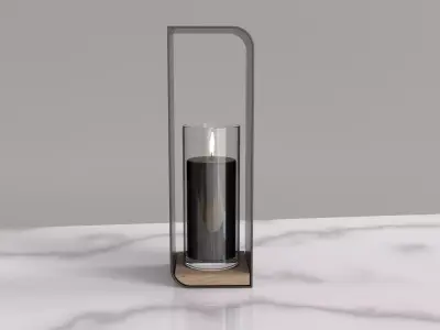 Candle Holder 3D model 3D model