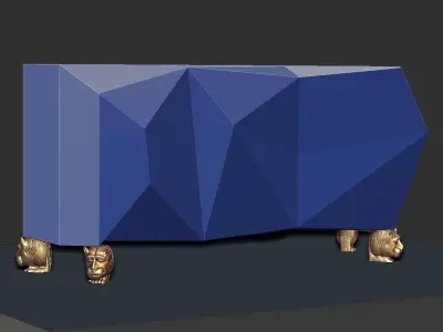 DIAMOND SIDEBOARD BY PEDRO SOUSA 3D model