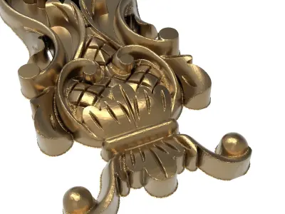  decorative pattern ready for 3D printing 3D model 394