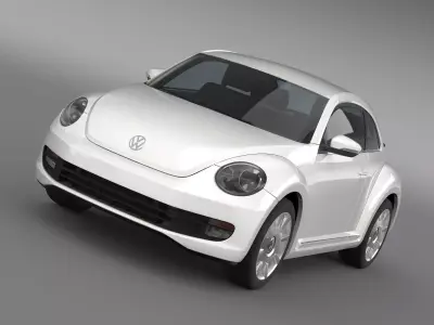 VW I Beetle 2015 3D model