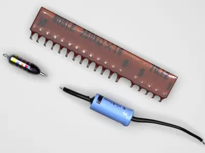 Resistors Set 3D model